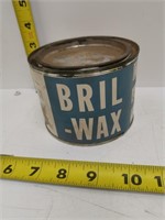 1960's brill wax can