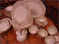 57-piece set of Lenox china dinnerware,