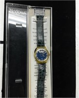 VINTAGE SWATCH - WATCH - CRACK ON CLASP