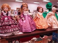 Four Madame Alexander First Lady dolls: Betty