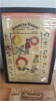 1920's American Magnet Acrobat Toy Set MOC