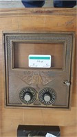 Brass US Mail Post Office Box Door w/ Eagle