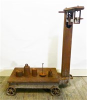 Antique Platform Scale
