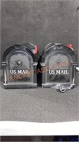 Pair Curbside Mailboxes