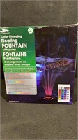 Color Changing Floating Fountain/Pump