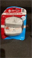 First Alert Carbon Monoxide Alarm 2pack