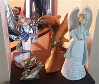 Metal and Stained Glass figurines