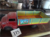 Lazy Day Farms Tin Toy Truck