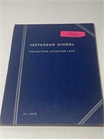 Jefferson 5 Cent Book(1938-1961)(59 Coins) Silver