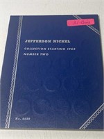 Jefferson 5 Cent Book(1962-1978)(31 Coins)