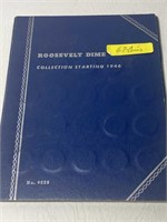 Roosevelt 10 Cent Book(1946-1976)67 Coins-48