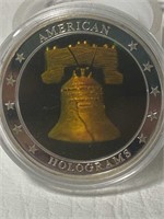 Liberty Bell Hologram Coin