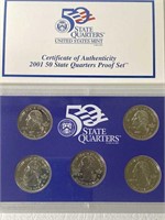 2001 Proof State Quarters (5)