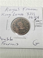 1624 King Louis 8th Coin