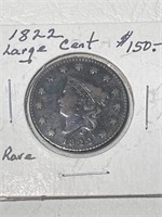 1822 Large Cent Rare