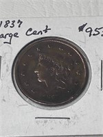 1837 Large Cent Rare