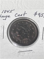 1845 Large Cent Rare