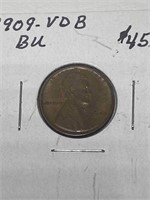 1909-VDB 1 Cent