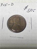 1915-D 1 Cent