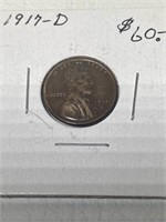 1917-D 1 Cent