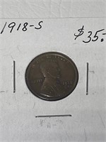 1918-S 1 Cent
