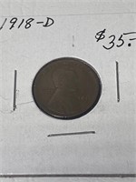1918-D 1 Cent