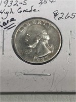 1932-S Washington 25 Cent Rare