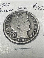 1902 Barber 50 Cent