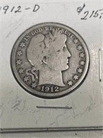 1912-D Barber 50 Cent