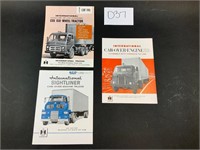 (3) IH Truck & Tractor Dealer Sales Literature