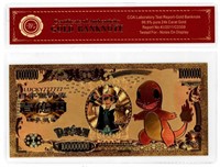 Pokémon Gold Banknote