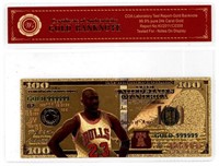 Michael Jordan Gold Banknote
