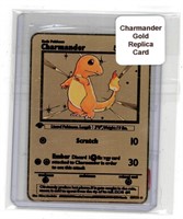 Pokémon Charmander Gold Replica
