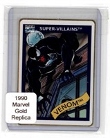 Marvel Venom Gold Replica Card
