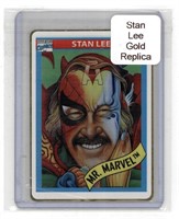 Stan Lee Gold Replica Card