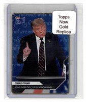 Topps Now Donald Trump Replica Card