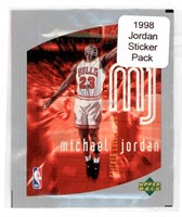 1998 Michael Jordan Sticker Pack