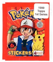 1999 Topps Pokémon Stickers