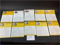 (10) IH Dealer Sales Literature