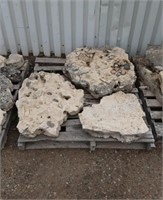 FOUNTAIN / WATERFALL STONES - SKID