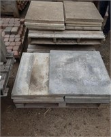 PATIO STONES - APPROXIMATELY 22 - USED 1 OR 2