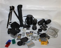 Camera Lenses & Accessories *see desc