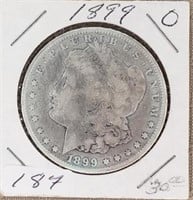 1899O  Morgan Silver Dollar