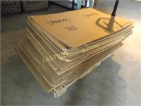 Pallet of Cardboard Boxes and Flat Sheets Cardbd