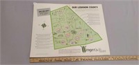 Wengert's Dairy Lebanon County Map