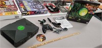 Xbox Console with Halo 2 - Tested and Turns On