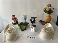 STATUES, CANDLE HOLDER, WALL HANGINGS, VASE