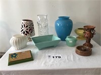 PLANTERS,VASES, CANDLE HOLDERS, MISCELLANEOUS
