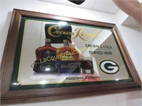 Green Bay Packers Crown Royal Mirror