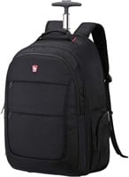 OIWAS Laptop Rolling Backpack with Wheels for Men